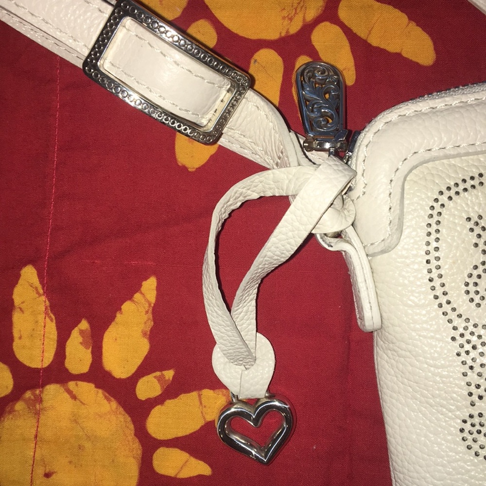 NWT - Brighton Pilar White Crossbody Purse - Picture 12 of 13